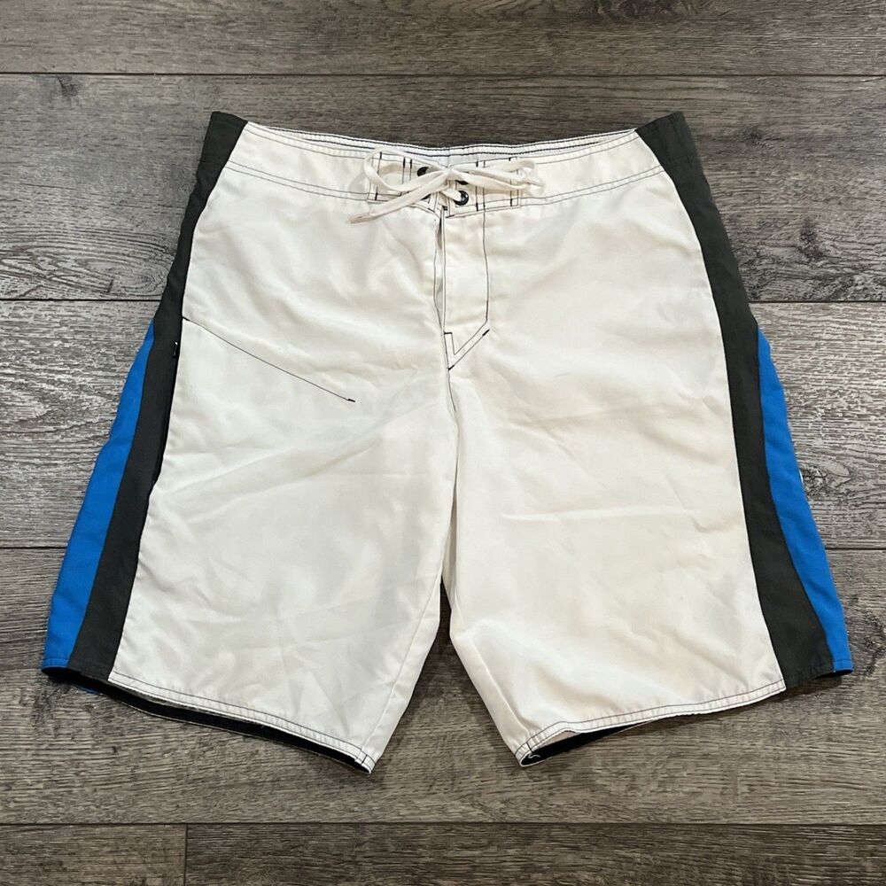 Vintage Y2K Tony Hawk Board Shorts Surf Swim Trunks Embroidered - Men's Medium